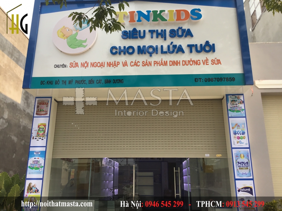 thi cong sieu thi sua tinkids 2